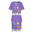 thumbnail image 3 of In the Haunted House Loose Pocket Dress bandage dress womens dress, 3 of 6