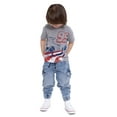 thumbnail image 3 of Disney Cars Toddler Boys Short Sleeve Americana Crewneck T-Shirt, Sizes 12M-5T, 3 of 7