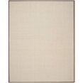 thumbnail image 3 of Safavieh Natural Fiber Collection NF441F Border Sisal Area Rug, 8' x 10', Taupe / Light Brown, 3 of 5