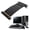 Black, variant on Yajisi PCIE 4.0 X16 Riser Cable High Speed Flexible Double Sided 180 Degree GPU Extension Cable for RTX 4090 RX 7900 XT White 7.9 inches / 20 cm