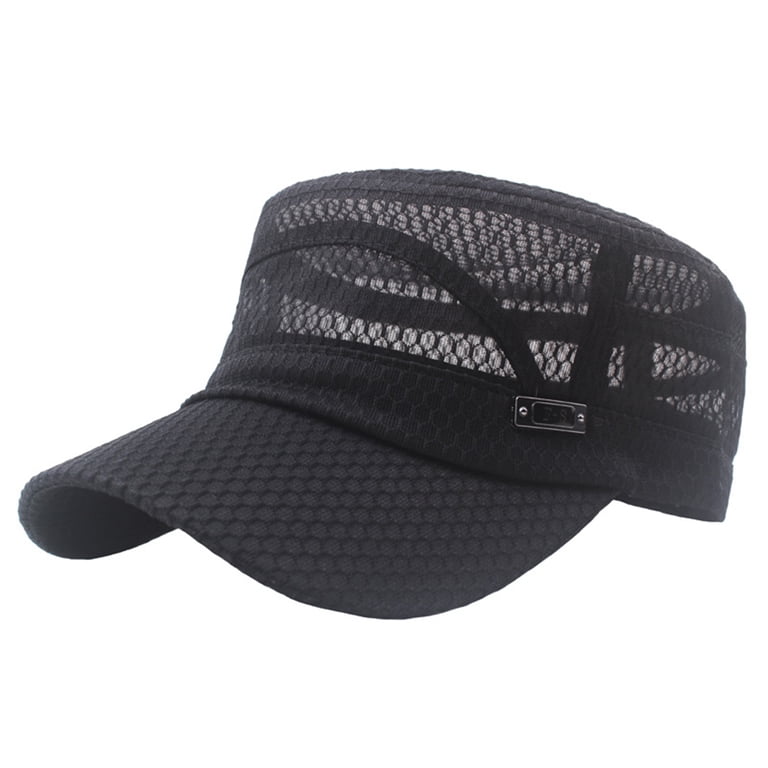 Happy Date Summer Mesh Flap Top Caps for Men Adjustable  display picture 1