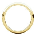 thumbnail image 2 of 18k Yellow Gold 2mm Polished Comfort Fit Band Ring - 2.7 Grams - Size 5.5, 2 of 2