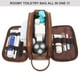 thumbnail image 2 of Neceser de cuero impermeable para hombre, neceser de viaje, baño, gimnasio JAMW Sencillez, 2 of 4