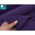 thumbnail image 5 of American Soft Linen, Slip Reducer Bath Rug, 100% Cotton 20x34 inches, Soft Absorbent Bath Mat Rugs, Purple, 5 of 7