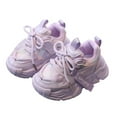 thumbnail image 3 of Akiihool Girls Athletic Shoes Big Kid Toddler Sneakers for Boys and Girls Sneakers Baby Shoes (Purple,12-18 Months), 3 of 7