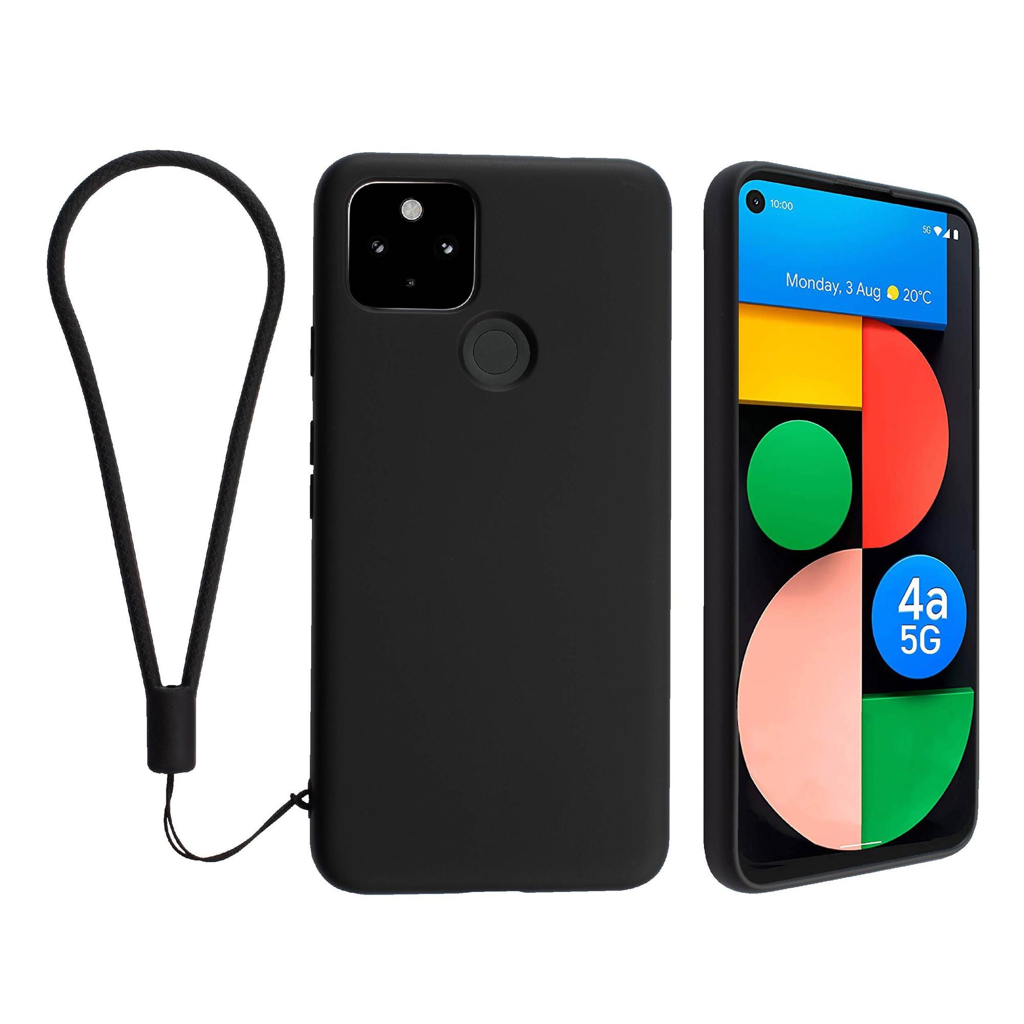 Compatible with Google Pixel 4A 4G Phone Case, Snake-2 Case Silicone  Protective for Teen Girl Boy Case for Google Pixel 4A 4G 