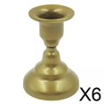 thumbnail image 1 of Candelabro De Hierro Con Pilar Moderno De 6x Para Decoración De Escritorio De Fiesta, 1 of 8