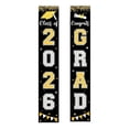 thumbnail image 2 of Pancartas de graduación para el porche, Clase de 2026, ¡Felicitaciones, Graduados! Decoraciones para la puerta: Letreros colgantes para la decoración de la fiesta en la puerta principal., 2 of 6