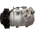 thumbnail image 3 of New 6-Groove Pulley A/C Compressor Compatible With Toyota Corolla Xrs 4 Cyl 1.8L Corolla Sport 4 Cyl 1.8L Matrix Xr 2003-2008 By 78391 254489 0610120 639302 815549 GPD6511714, 3 of 3