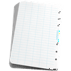 Rite In The Rain Weatherproof Loose Leaf Paper, 4.625" x 7", 32# White, Field Pattern, 100 Sheet Pack No. 352