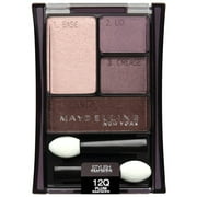 Maybelline New York Expert Wear Eyeshadow Quads, 12Q, Plum Smokes
