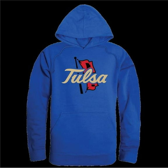 W Republic 512-249-RL2-03 NCAA Tulsa Golden Hurricane Freshman Pullover Hoodie, Royal 2 - Large