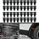 thumbnail image 4 of Riwesomey Juego de 50 pares de tornillos de plástico para vehículos, cubierta de motor, de rueda, pernos de repuesto para B5 B6 B7 Herramientas de reparación de automóviles Riwesomey VI015471-00B, 4 of 6