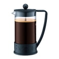 thumbnail image 1 of Bodum Brazil French Press Coffee Maker, 34 Ounce, 1 Liter, Black, 1 of 2