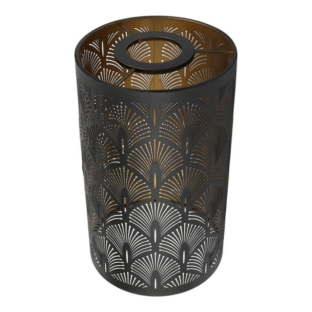 Lamp Shade,Modern Lampshade Metal Cylindrical Modern Lamp Shade Metal Lampshade Meticulously Designed