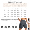 thumbnail image 2 of Nestiefly Golf Shorts for Men Lightweight Water-Resistant Flat Front Flex Solid Casual Mens Dress Shorts with Pockets Navy L, 2 of 4