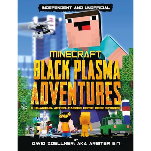 Pre-Owned Minecraft Graphic Novel-Black Plasma Adventures (Independent & Unofficial), 9781839350030, 1839350032, Paperback,