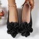 thumbnail image 2 of Zapatos Planos de Mujer Vestidos Casual de Moda Y Casual Primavera Y Verano Versátil Tamaño Grande con Falda Punteado-Pie Zapatos Planos Mujeres Vestidos Cómodos, 2 of 9