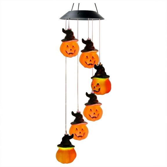 MOQIN Halloween Decorations Outdoor Halloween Outdoor Garden Decorative Light String Pumpkin LED Solar Ground Plug Light Led Lights for Car Interior