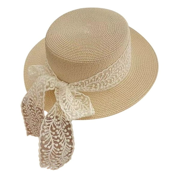 UJNDER Wide Brim Straw Sun Hats for Outdoor Activities Comfortable Lightweight Beach Accessory for Men and Women Ideal for Gardening Casual Wear Beige