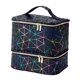 thumbnail image 3 of Bolsa de Almacenamiento de PU Salvador Estuche de Transporte Doble Capa Negro, 3 of 10