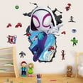 thumbnail image 6 of Spider and His Amazing Friends Spider Gwen Ghost Wall Decal, 6 of 6