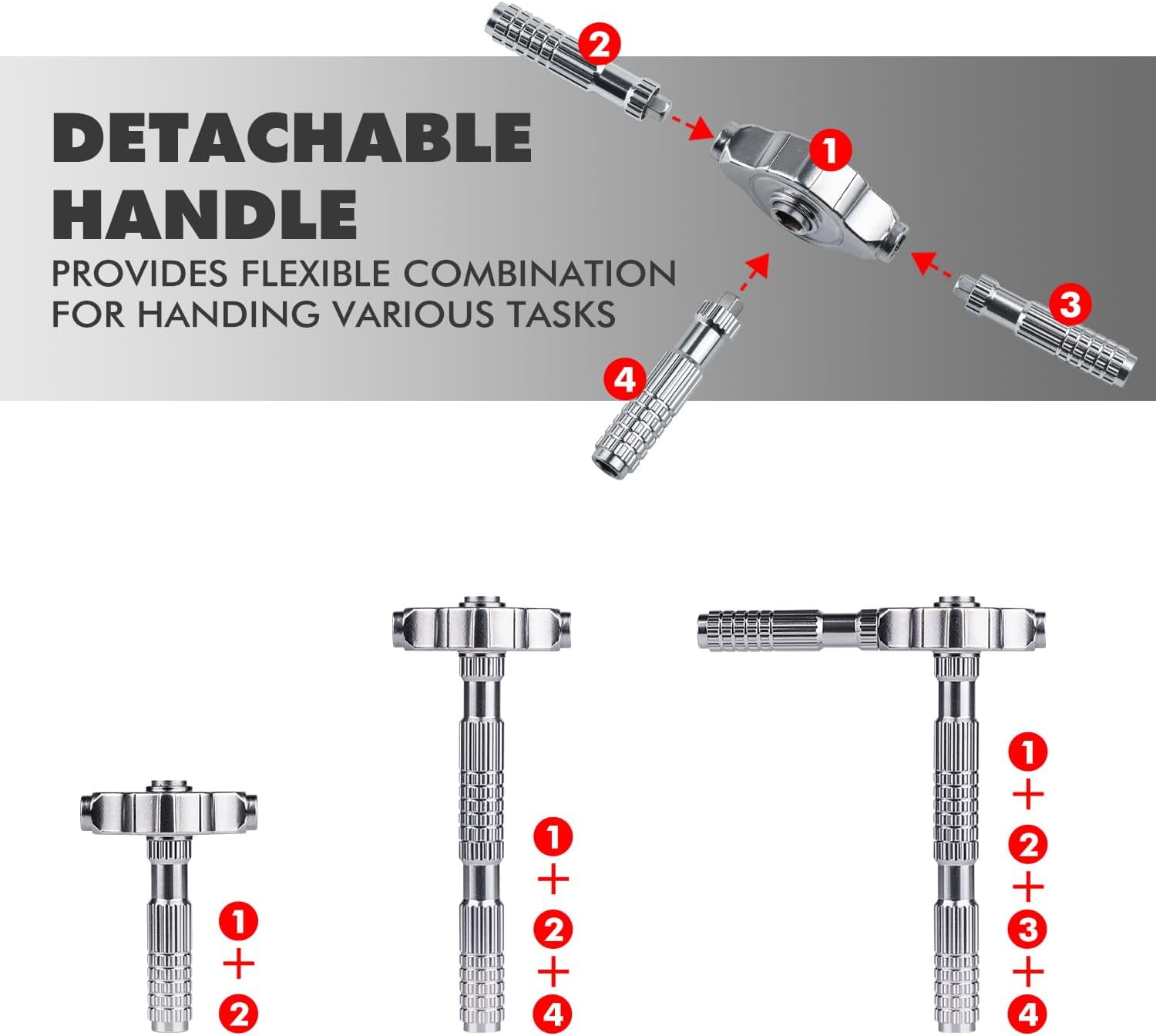 VMAN 40 in 1 Ratchet Screwdriver Set for Furniture Assembly Bicycle Electrical Repair Tool