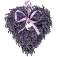 thumbnail image 1 of Northlight Artificial Lavender Heart Spring Wreath - 17.5", 1 of 6