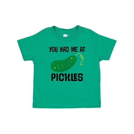 

Inktastic You Had Me at Pickles Gift Baby Boy or Baby Girl T-Shirt