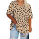 thumbnail image 1 of Camisetas de Cuello en V Mujeres de Manga Corta Sobredimensionada Impresa Camiseta Interior de Verano, Top Deportivo para el Uso Casual, 1 of 4