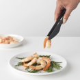 Brabantia Tasty+ Precision Tongs (Granite Gray) NonStick, Heat
