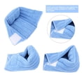 thumbnail image 2 of Almohadilla protectora del cojín del talón para aliviar la presión Alivio del dolor 2 piezas Soporte del talón del pie Antidecúbito Pie Tobillo Cubierta cálida para la cama de ancianos Cuidado de enf Unbranded 1411200163211, 2 of 5
