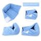 thumbnail image 2 of Almohadilla protectora del cojín del talón para aliviar la presión Alivio del dolor 2 piezas Soporte del talón del pie Anti-decúbito Pie Tobillo Cubierta cálida para la cama de ancianos Cuidado de enf Ecomeon  no, 2 of 5