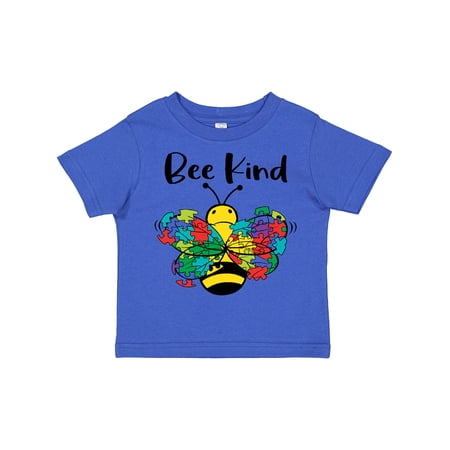 Inktastic Autism Awareness Bee Kind Boys or Girls Toddler T-Shirt