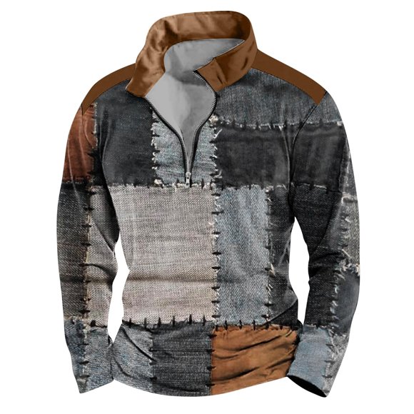 Ketyyh-chn99 Long Sleeve Polo Shirts for Men Classic Fit Mens Shirts 2024 Button Down Shirts for Men Summer Grey,3XL