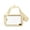 Beige (Clear), variant on Funky Junque Belt Bag Fanny Pack for Women - Clear - Rose