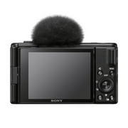 Sony ZV-1F Camera (Black) Vlogging with 128GB Memory Card + Tripod + SV Premium Accessory Bundle (International Version)