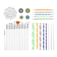 thumbnail image 1 of KLKCMS 33PCS Dotting Tools Set Stylo Dotting Tools Mandala Pochoir Plateau de Peinture à Billes, 1 of 9