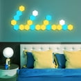 thumbnail image 6 of Yescom 40 Block Smart LED Hexagon Light Panel Touch Sensitive Magnetic Wall Mount DIY Gifts, 6 of 10