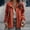 Red, variant on Great Gifts for Less Ofreoo Women's Fleece Fleece Button Up Outwear Long Sleeved Hoodless Casual Jacket Jackets for Women