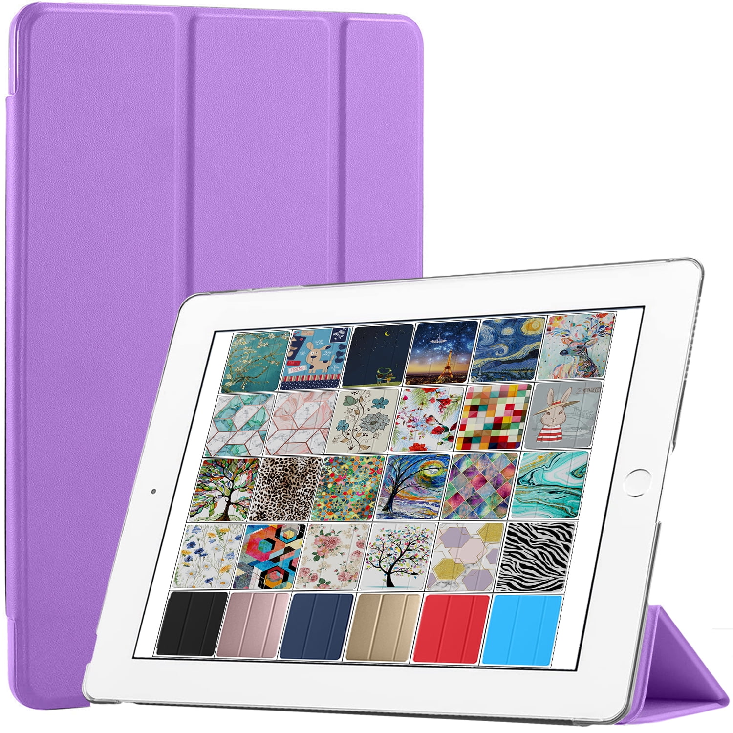 iPad Pro 11-inch Case 4th/3rd/2nd/1st Generation (2022/2021/2020/2018) with Built-in Pencil Holder, Vegan Leather Smart Cover, Auto Sleep/Wake, Multi-Angle Viewing Stand Folio Cases (Brown