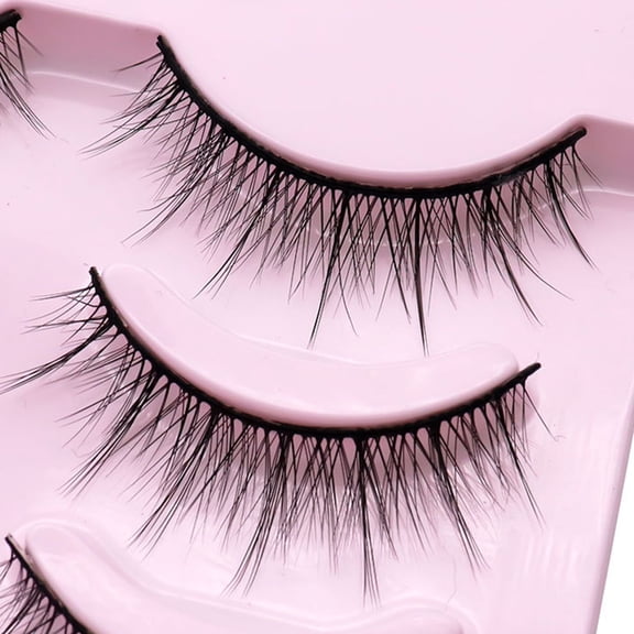 Travelwant 30Pairs/6Packs Lashes Wispy Fake Eyelashes Natural 3D False Lashes Fluffy Volume Long Strip False Eye Lashes Handmade Luxurious Fake Lashes