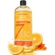 thumbnail image 1 of Jabón de Castilla puro naranja dulce - Sin aceite de palma sin OGM - Jabón líquido suave para pieles sensibles y lavado de bebés - Fórmula vegana natural con aceites portadores orgánicos (33.8 fl oz, 1 of 5