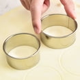 thumbnail image 4 of Wosthever 12 unidades/juego de moldes para galletas de cocina, decoración de acero inoxidable 304, moldes para pasteles y galletas, decoración Herramientas y accesorios para hornear, 4 of 6