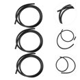 thumbnail image 5 of Minkissy 3Pcs Vehicle Fuel Hose Black Polyurethane Fuel Tube for Motorcycle and Car Use, 5 of 5
