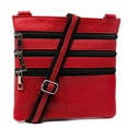 thumbnail image 3 of Slim Zip Pocket Leather Crossbody Bag by AFONiE, 3 of 10