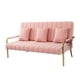 thumbnail image 3 of Sofá Silla Elegante, Suave, Sencillo, Moderno, Sillón Para Lectura, Apartamento, Balcón, Rosa, 3 of 8