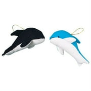 U.S. Toy Assorted Dolphin Plush Stuff Animal Toys Pack of 12