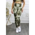 thumbnail image 6 of Tie Dye Wide Waistband High Quality Cotton Leggings, 6 of 9