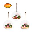 thumbnail image 1 of Teissuly 2020 Christmas Ornament Santa Wearing A Face Mask Decorate Christmas tree Teissuly WER202310234269, 1 of 4
